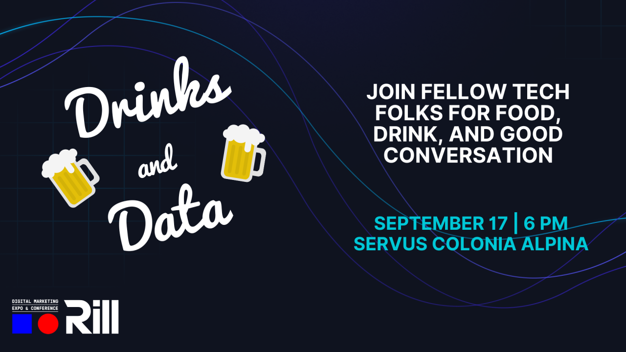 Data and Drinks at DMEXCO