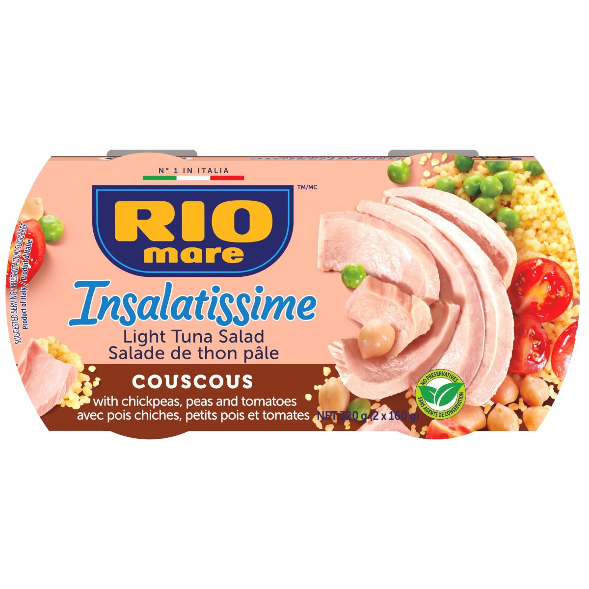 Rio Mare Insalatissime Tuna Salad Twin Pack