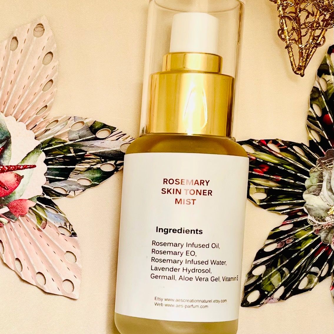 Body Skin Toner and Hair Treatment - Rosemary