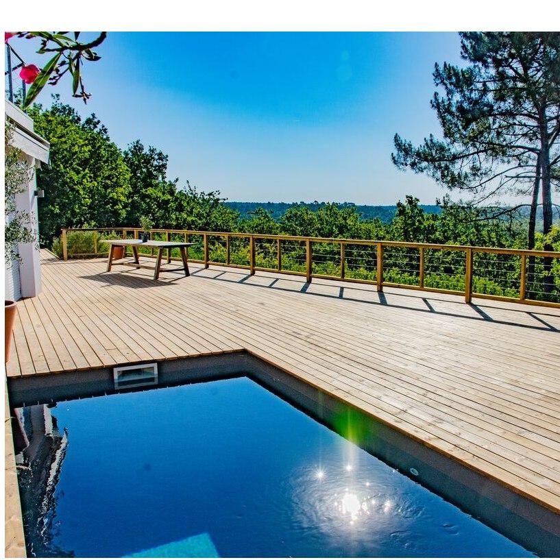 Kebony Character lame de terrasse lisse 28 x 120 mm #1127