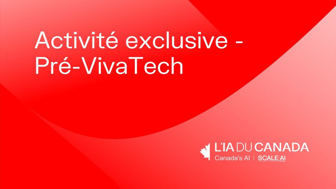 Pre-VivaTech - Exclusive Activity (French)