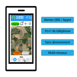 Capteur Alerte Gel prêt à l'emploi sans abonnement