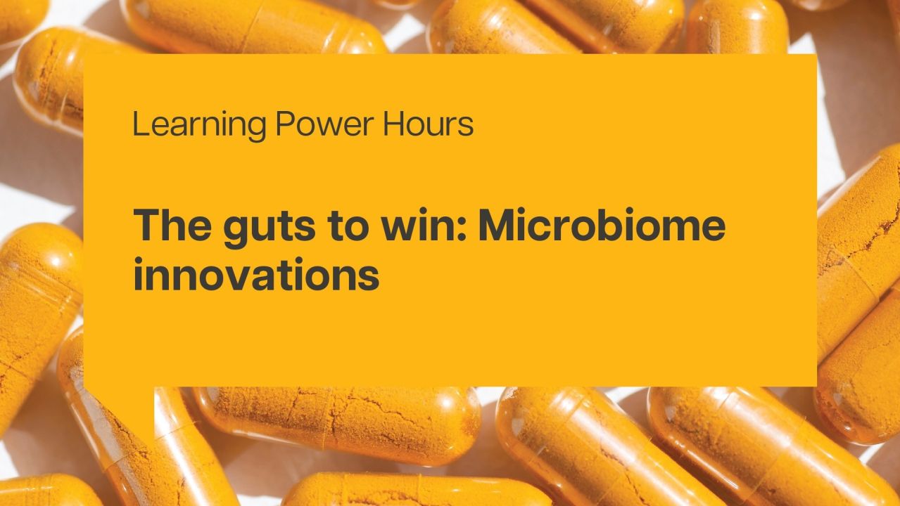 The guts to win: Microbiome innovations
