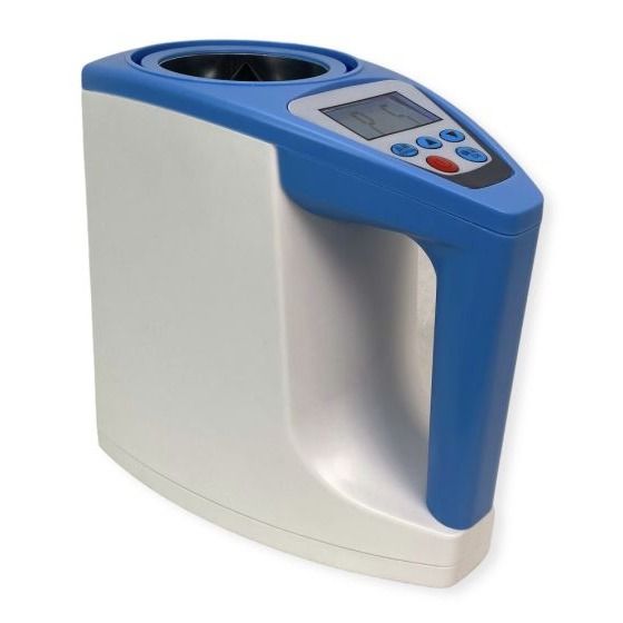 Medidor de umidade de grãos digital, portátil com copo dosador modelo MUG-700