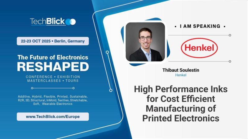 Henkel - High Performance Inks for Cost Efficient Manufacturing of Printed Electronics