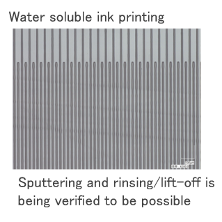 Development of Water-Soluble Lift-Off Process for Chip Resistors