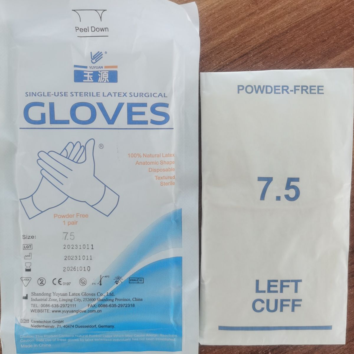 Latex Surgical Gloves-Powder Free