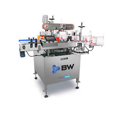 Rotuladora Adesiva para Frascos Planos