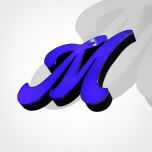 Letra caixa com LEDs