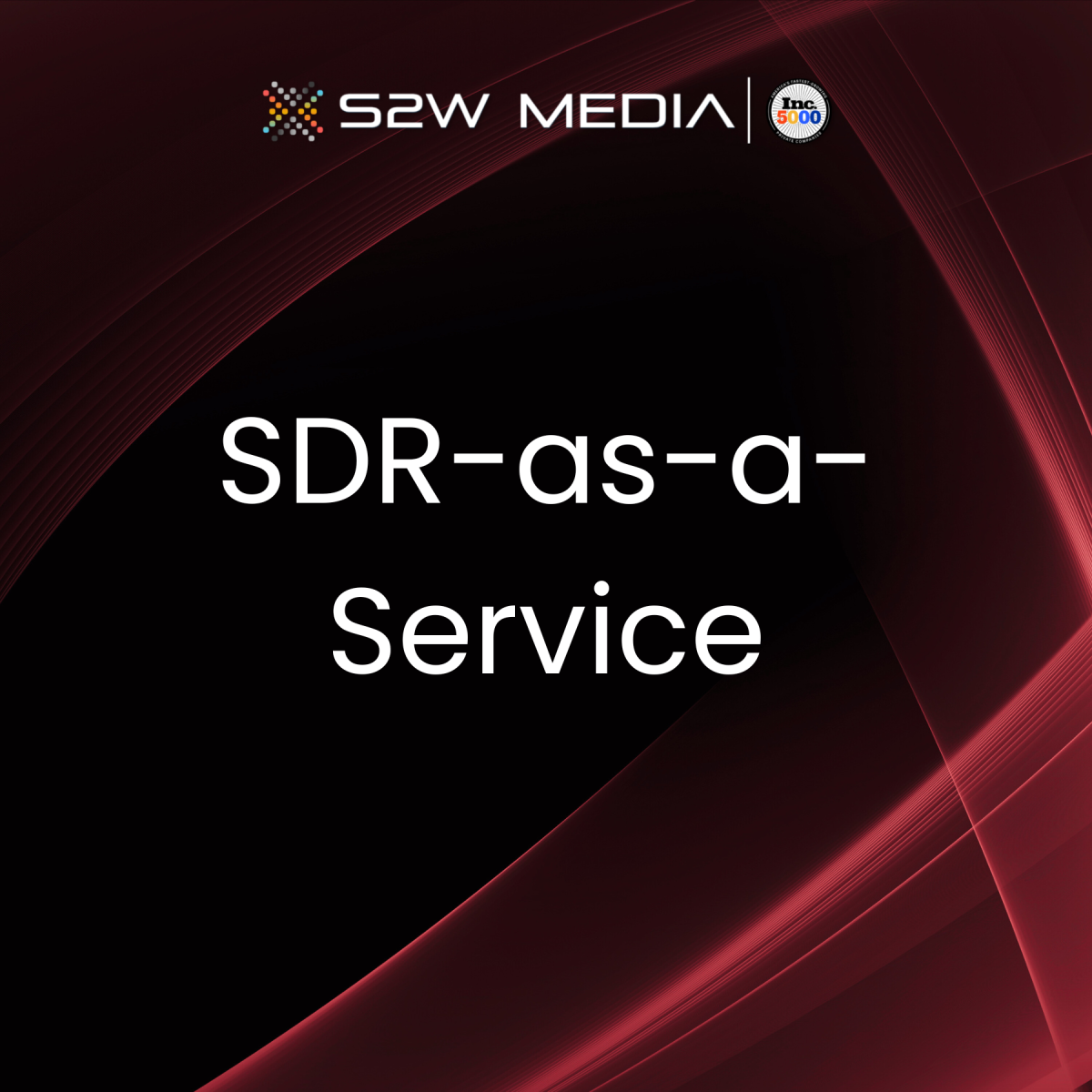 SDR-as-a-Service