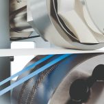 In-line welding technology: adhesive free attachment of hook fasteners for closure systems
