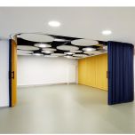 Porta Tessile con Guida Curva