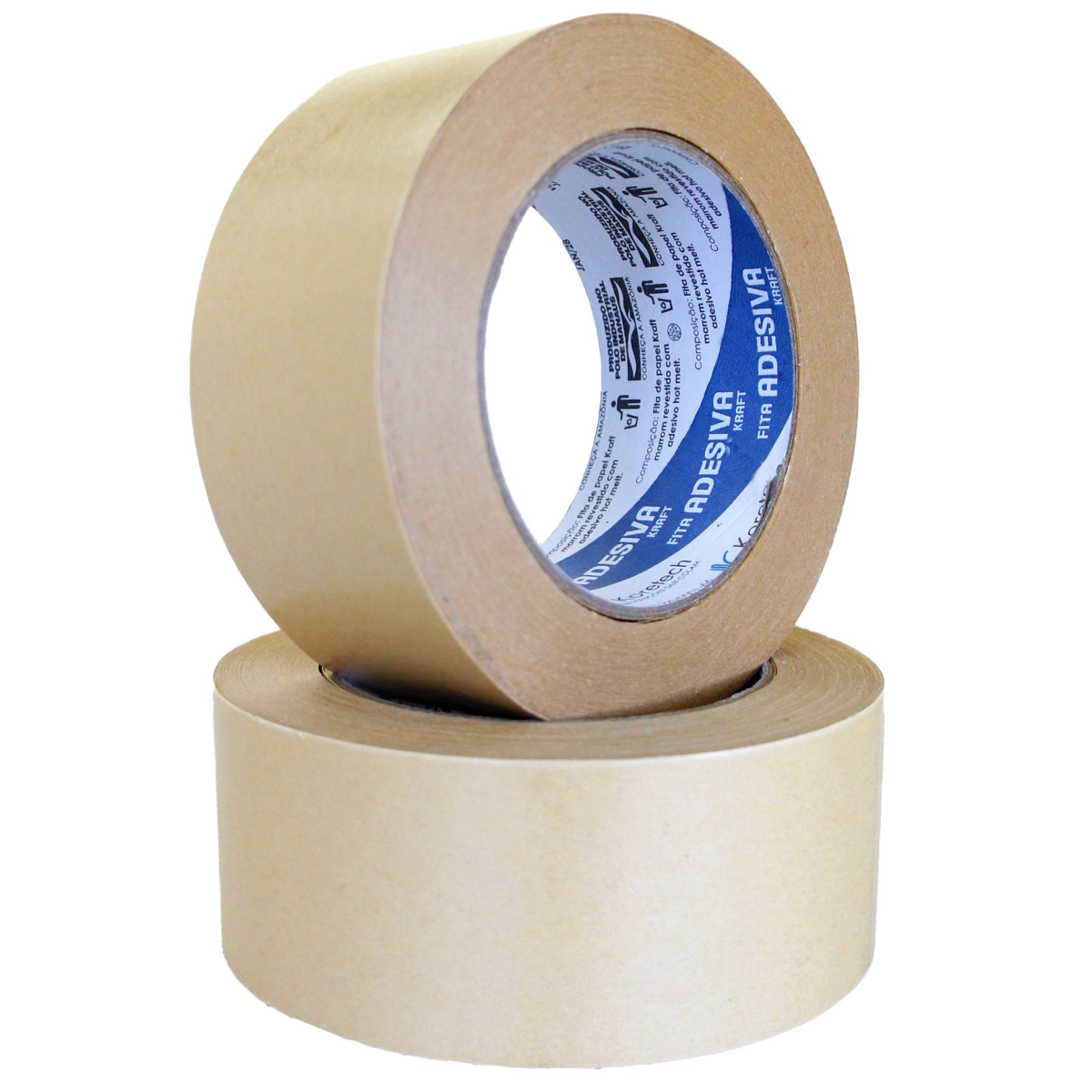 Fita adesiva Kraft Silicone Free