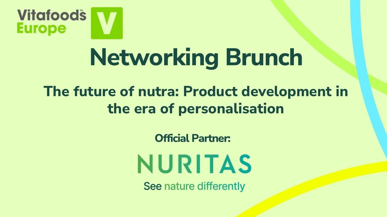 Networking Brunch | The future of nutra: Product development in the era of personalisation