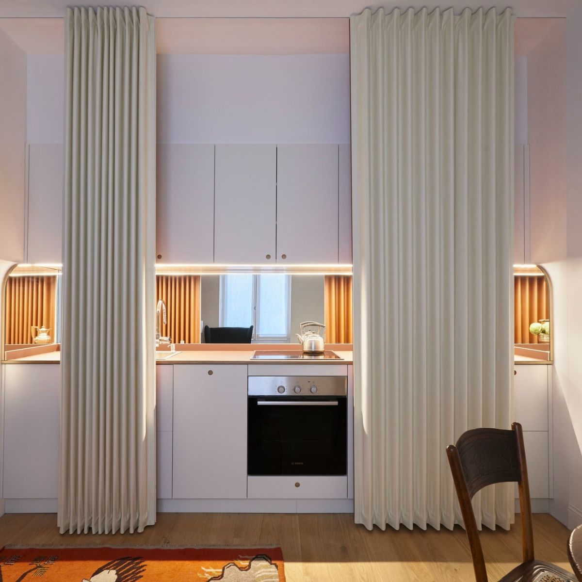 Porta Tessile con Apertura Multipla