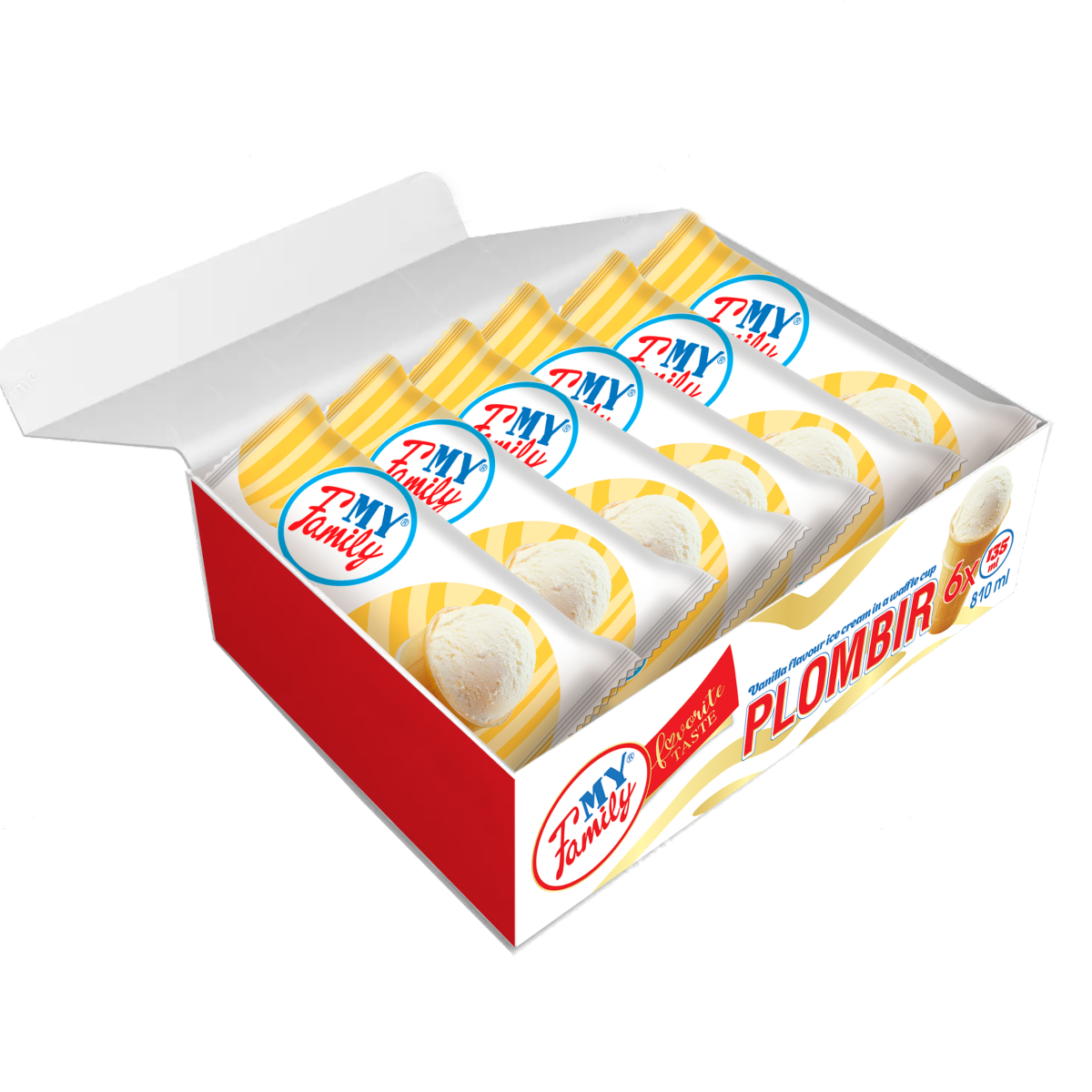 Gelato "Plombir" vaniglia