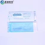 Self sealing sterilization pouch