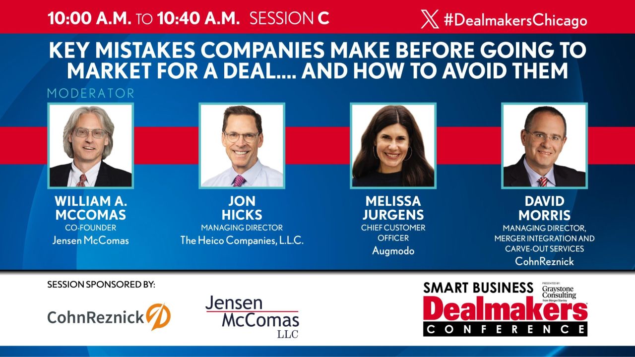 Key Mistakes Companies Make Before Going to Market for a Deal.... And How to Avoid Them