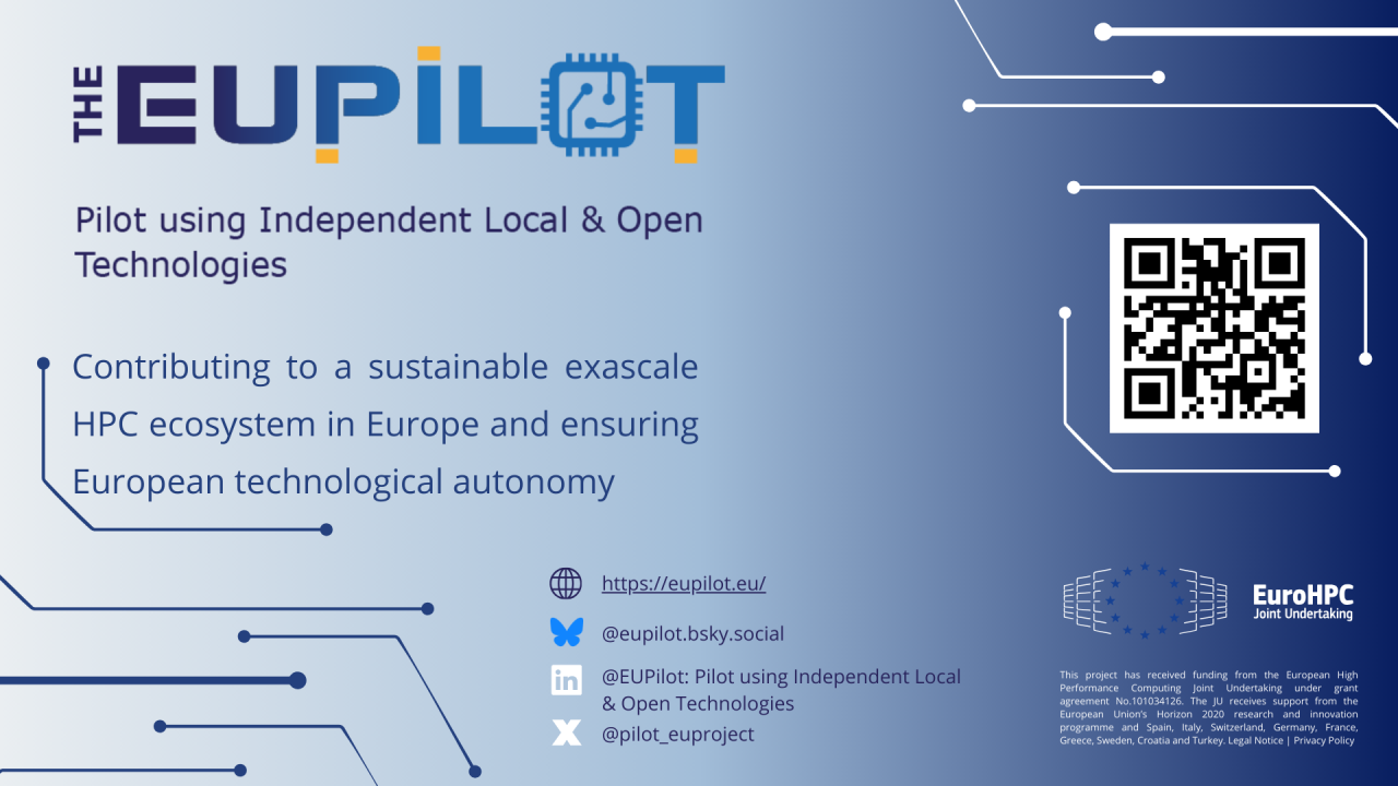 The EUPILOT - Pilot Using Independent Local & Open Technologies