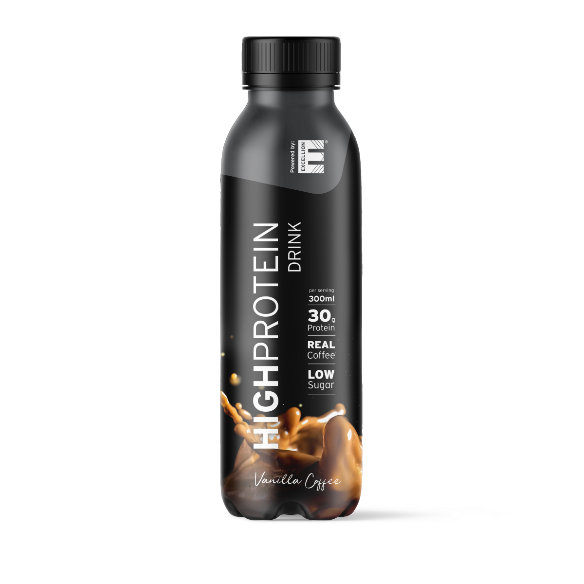 High Protein Coffee with Vanilla Flabour