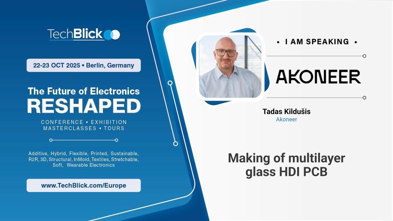 Akoneer - Making of multilayer glass HDI PCB