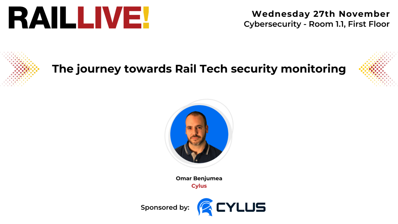 The journey towards rail tech security monitoring