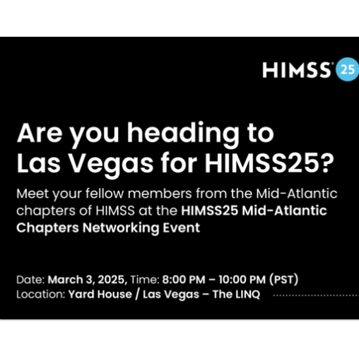 Sponsored by Celonis-HIMSS Mid-Atlantic Networking Happy Hour