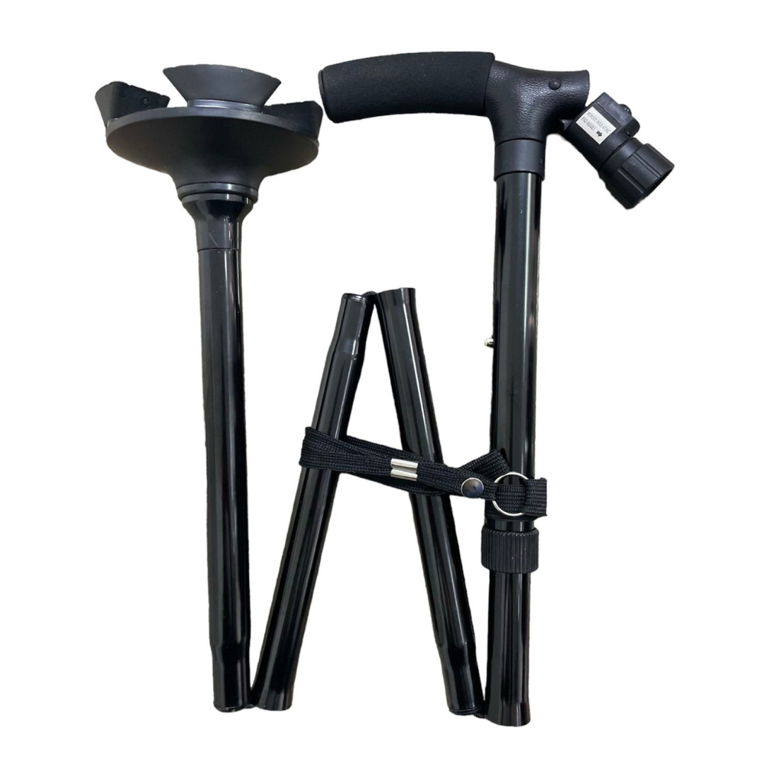 Bengala com luz LED dobrável