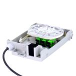 Housing for the building entry point (BEP), fiber optic