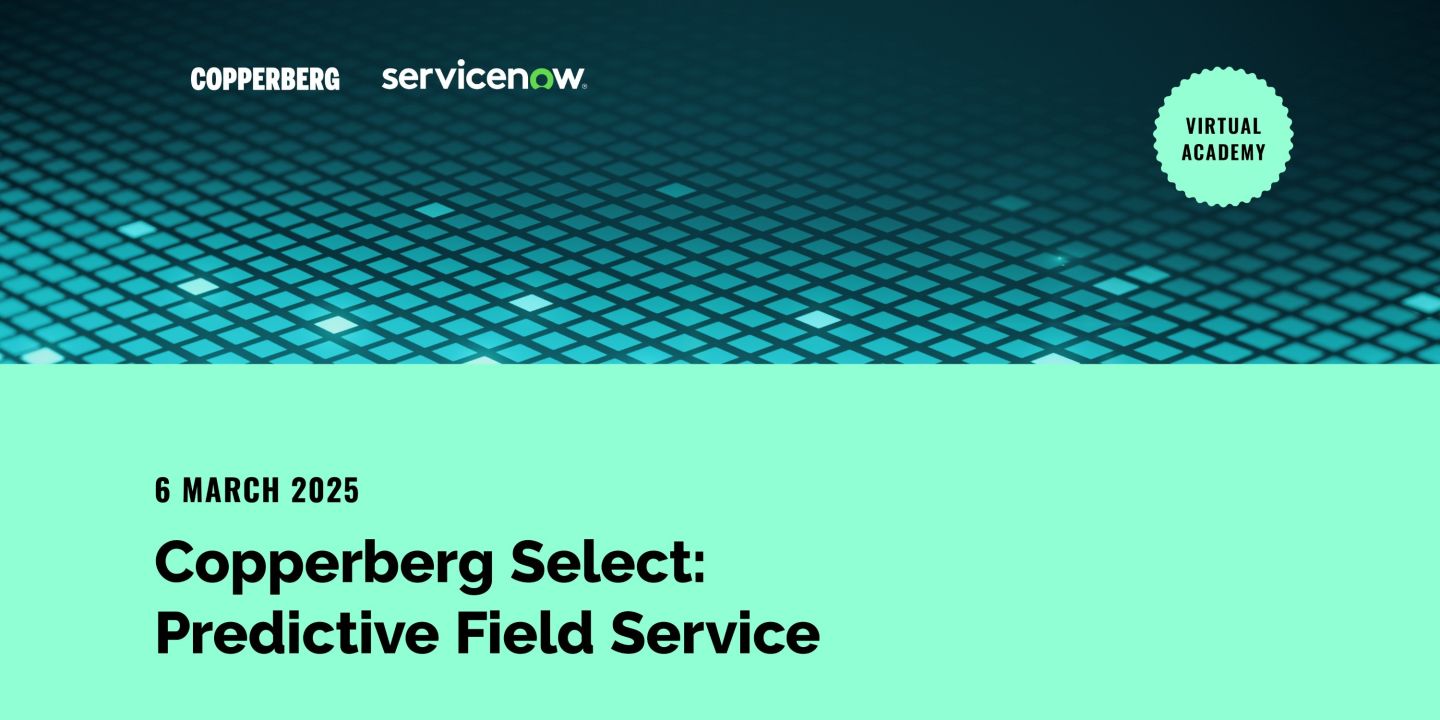 Copperberg Select: Predictive Field Service