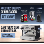 Cafeteras para diferentes centros de consumo