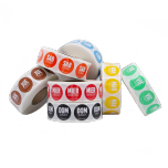 Etiquetas de rotación para alimentos