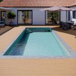 Quickly aluminium pool