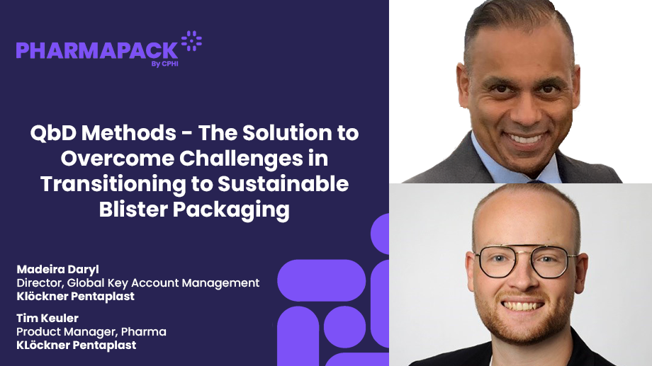 QbD Methods - The Solution to Overcome Challenges in Transitioning to Sustainable Blister Packaging