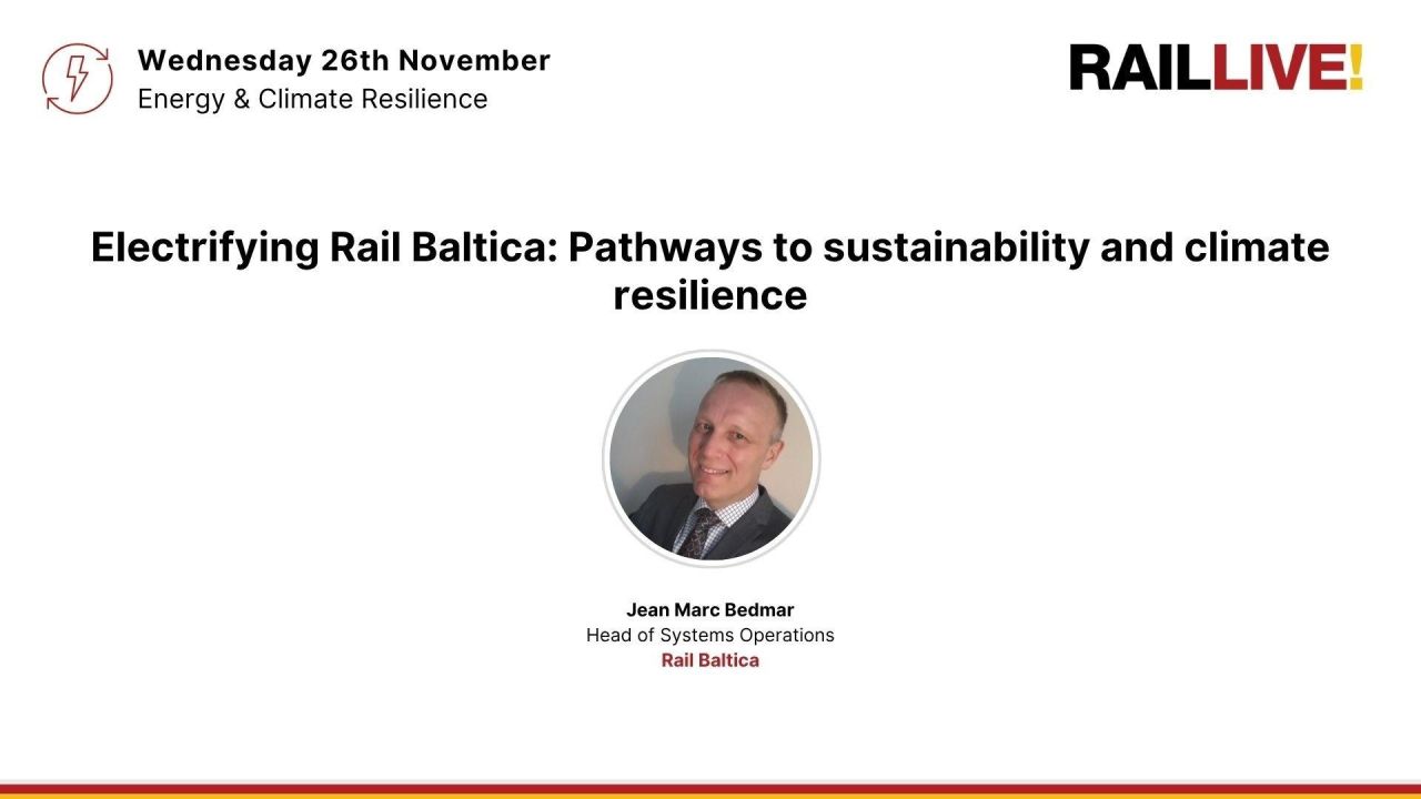 Electrifying Rail Baltica: Pathways to sustainability and climate resilience