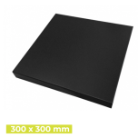 Square flat post pillar cap