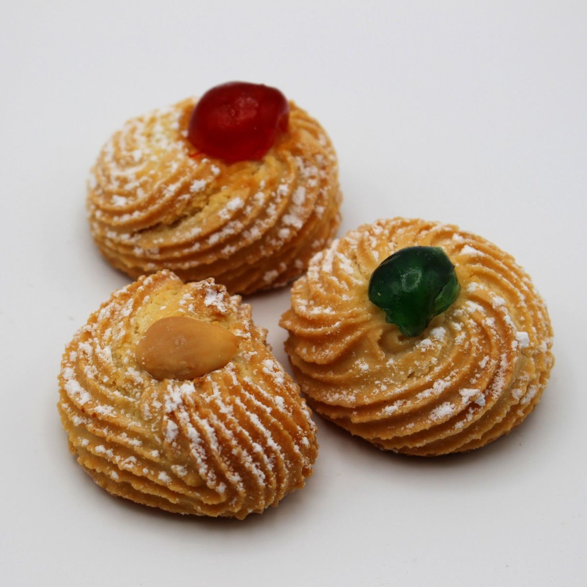 Pasticcini di mandorla e pistacchio
