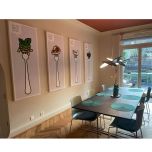 Tele FineArt e quadro luminoso PITPOP. Sia le tele che i quadri luminosi possono essere personalizzate sia nei formati che nei soggetti.