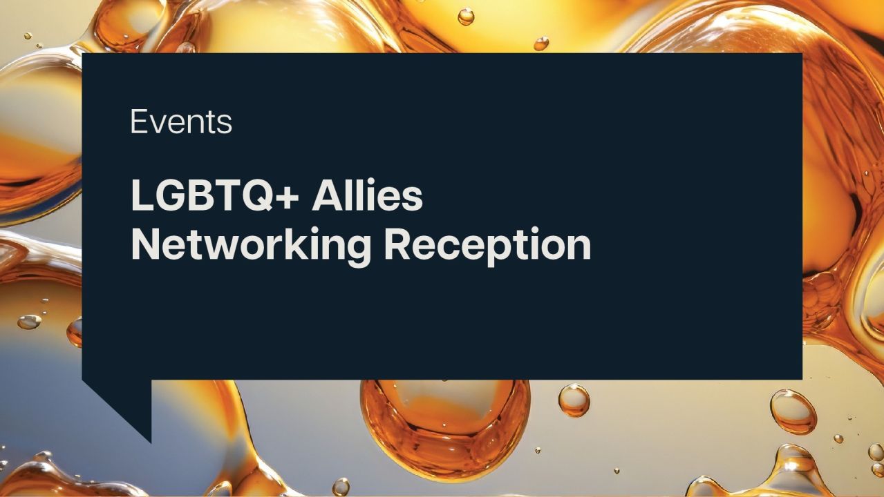 LGBTQ+ Allies Networking Reception