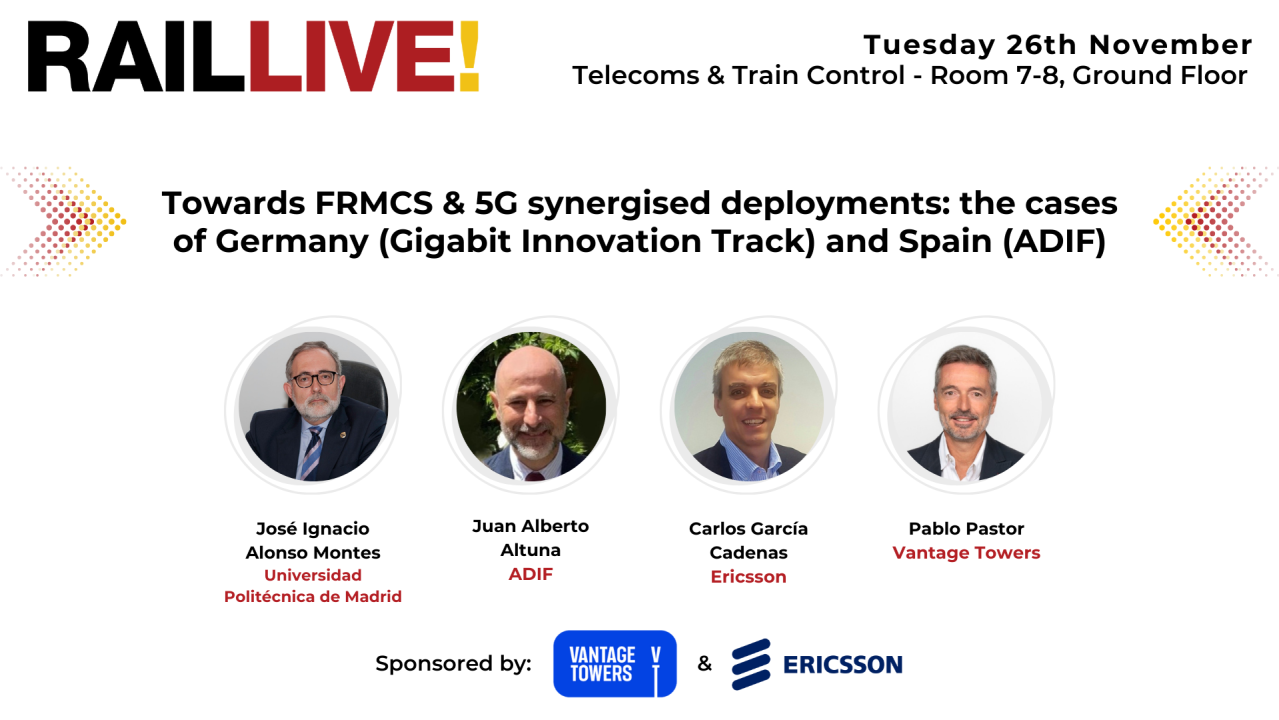 Towards FRMCS & 5G synergised deployments: the cases of Germany (Gigabit Innovation Track) and Spain (ADIF)
