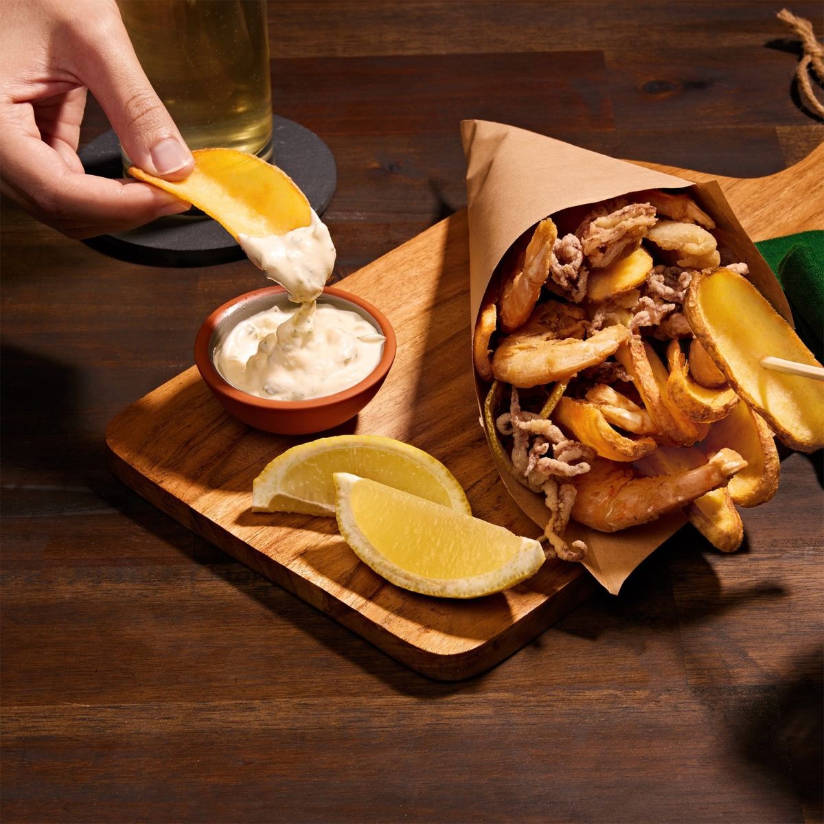 Scoops Skin on Coated