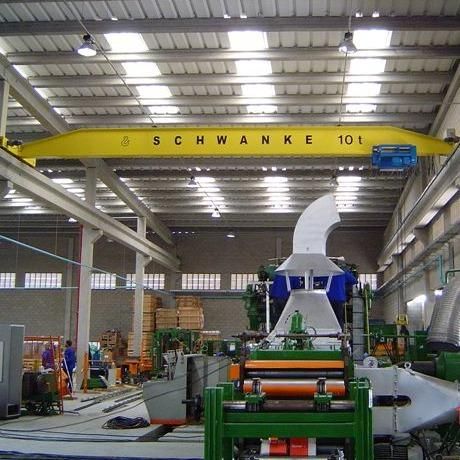 Talha elétrica de cabo de aço ou de corrente / Pontes rolantes / Pórticos, Semipórticos, Monovias