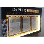 PORTE-MENU MURAL A INSERTS