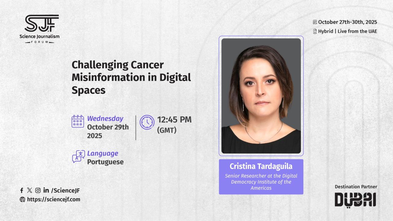 Portugese Session - Challenging Cancer Misinformation in Digital Spaces