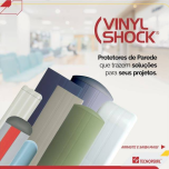 PROTETORES DE PAREDE, CORRIMÃOS, BATE MACAS - VINYLSHOCK