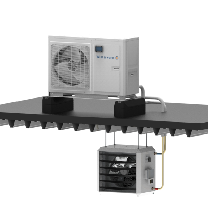 Verwarmen en koelen met Winterwarm WWH-LT