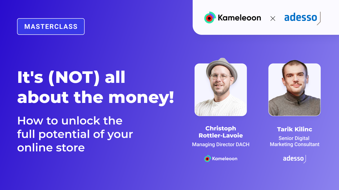 It's (NOT) All About the Money - How to unlock the full potential of your online store