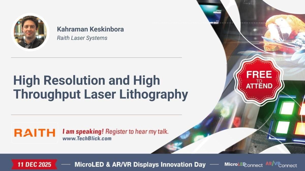 Raith Laser Systems B.V. - High Resolution and High Throughput Laser Lithography