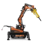 Robô de demolição por controle remoto