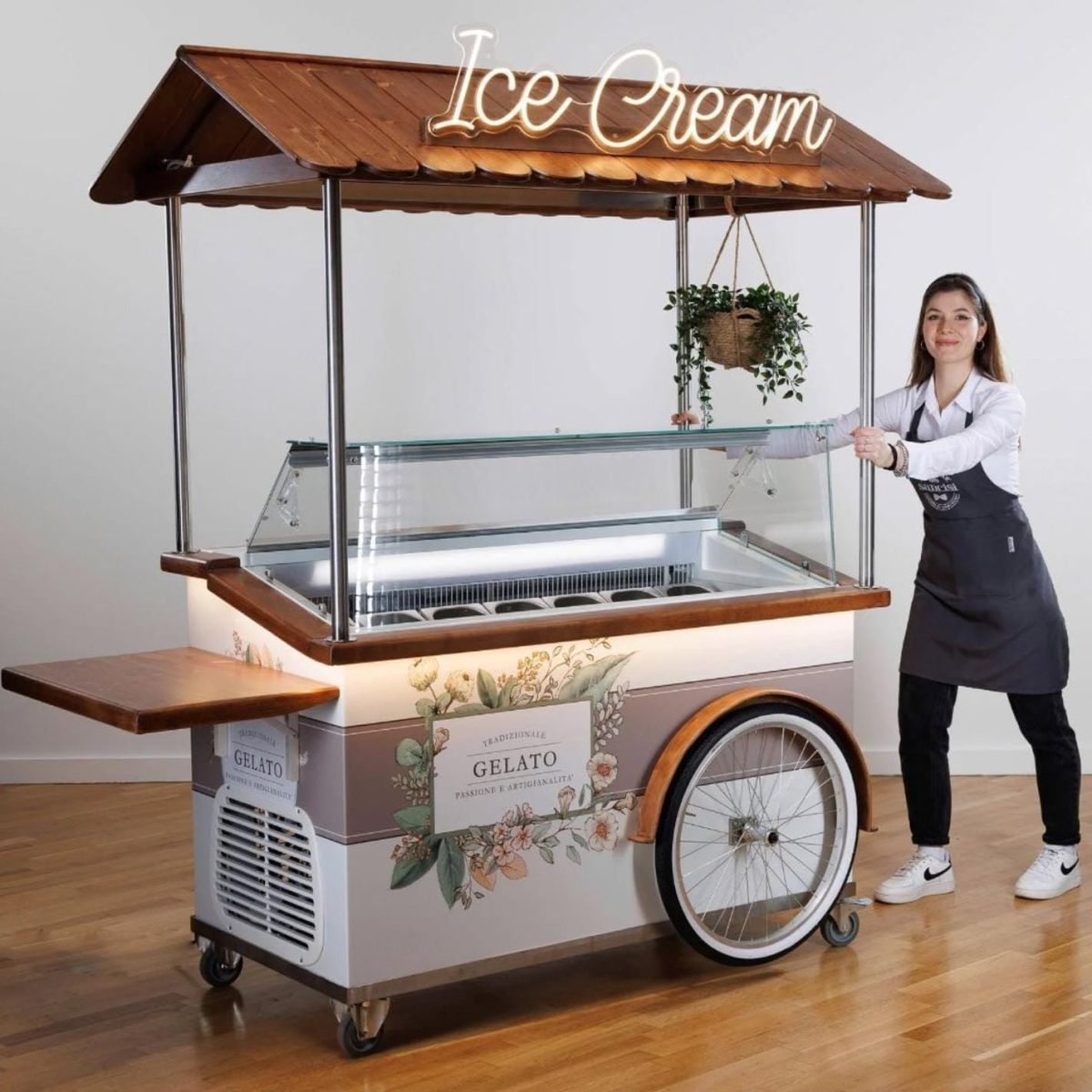 VISTA - ICE CREAM CART - SHOWCASE LINE